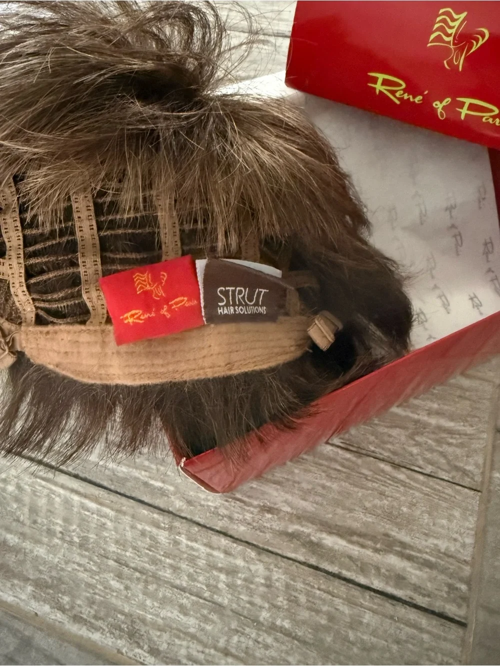Rene of Paris Brown Hair Piece - Natural-Look Women’s Accent